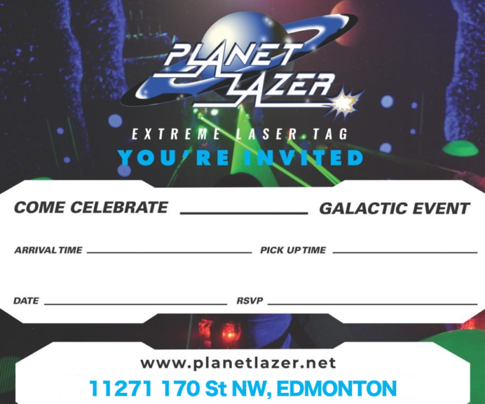 Invitations Lazer Edmonton